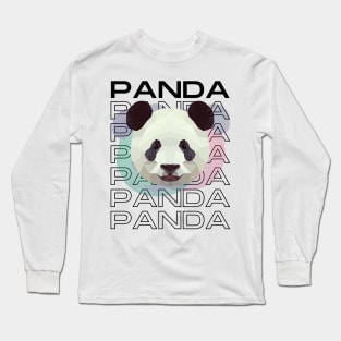 Cool Panda Long Sleeve T-Shirt